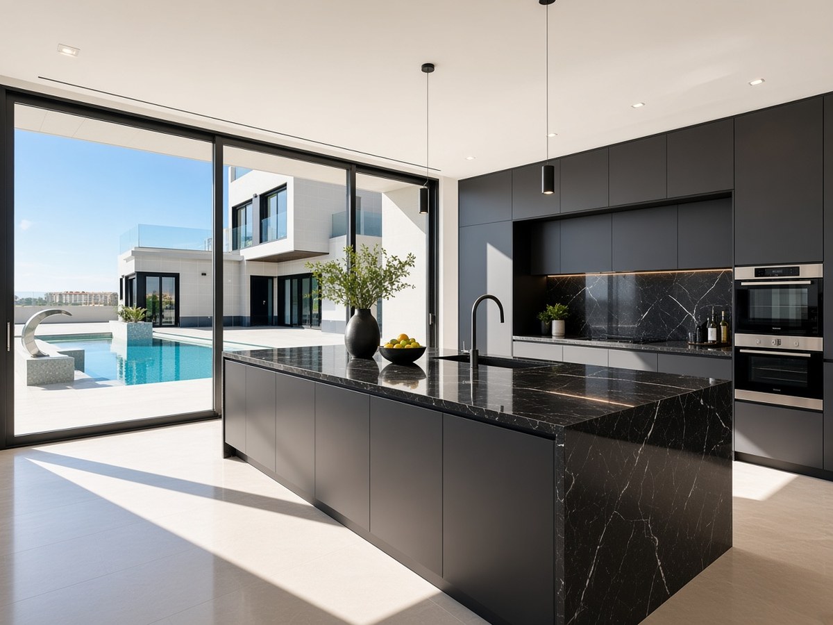 Cuisine moderne haut de gamme